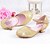 cheap Girls&#039; Shoes-Girls&#039; Shoes PU(Polyurethane) Spring &amp; Summer Comfort / Flower Girl Shoes Flats Rhinestone / Sequin for Silver / Blue / Pink / TPR (Thermoplastic Rubber)