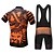 cheap Men&#039;s Clothing Sets-Men&#039;s Cycling Jersey with Bib Shorts Lion Bike Clothing Suit Quick Dry Back Pocket Sports Lion Mountain Bike MTB Road Bike Cycling Clothing Apparel