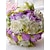 cheap Wedding Flowers-Wedding Flowers Bouquets Wedding Lace / Silk / Organza 9.84&quot;(Approx.25cm)