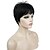 cheap Synthetic Trendy Wigs-Women&#039;s Synthetic Wig Short Straight Natural Black Natural Wigs Halloween Wig Carnival Wig Costume Wig