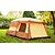 cheap Tents, Canopies &amp; Shelters-HUILINGYANG 5 - 7 person Tent Outdoor Portable Rain Waterproof Oversized Double Layered Camping Tent Three Rooms 2000-3000 mm for Camping Traveling 430*300*210 cm