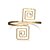cheap Bracelets-Women&#039;s Hollow Cuff Bracelet Wide Bangle - Punk, Fashion Bracelet Gold For Christmas Gifts Birthday Gift