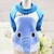 cheap Dog Clothes-Dog Coat Shirt / T-Shirt Sweater Animal Fashion Casual / Daily Party Sports Outdoor Winter Dog Clothes Puppy Clothes Dog Outfits Fuchsia Blue Pink Costume for Girl and Boy Dog Cotton XS S M L XL XXL