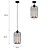 abordables Éclairages pour îlot-18 cm Style mini / Designers Lampe suspendue Verre Verre Chic &amp; Moderne 110-120V / 220-240V
