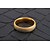 billige Ringe-Par Parringe Kvadratisk Zirconium Guld Kvadratisk Zirconium Titanium Stål Rund Elegant Vintage Bryllup Jubilæum Smykker / Daglig / Forlovelse