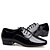 Недорогие Обувь для латиноамериканских танцев-Для мужчин Латина Дерматин На каблуках Для закрытой площадки На низком каблуке Черный 2,5 см