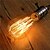 billige Glødelamper-1pc 60 W E26 / E27 ST58 Glødende Vintage Edison lyspære 220-240 V