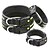 voordelige Hondenhalsbanden, tuigjes &amp; riemen-Kat Hond Kraag Reflecterend draagbaar Veiligheid Effen Nylon Zwart