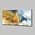 billige Abstrakte malerier-Hang malte oljemaleri Håndmalte - Abstrakt Abstrakt Moderne Uten Indre Ramme (Ingen Frame) / Valset lerret