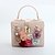 cheap Clutches &amp; Evening Bags-Women&#039;s Appliques / Flower Evening Bag PU(Polyurethane) Blushing Pink / Purple / Almond