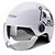cheap Motorcycle Helmet Headsets-Motorcycle Helmet Electric Car Helmet Summer Four Seasons Winter Half-Style Helmet Sunscreen White Bear All Code