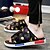 cheap Men&#039;s Sandals-Men&#039;s Tulle Summer Light Soles Sandals Black / Red / Black / Black / Blue / Casual / Split Joint