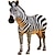 baratos Quebra-Cabeças 3D-Quebra-Cabeças 3D Maquetes de Papel Brinquedos de Montar Cavalo Zebra Animais Faça Você Mesmo Simulação Cartão de Papel Duro Clássico Crianças Unisexo Brinquedos Dom