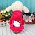 cheap Dog Clothes-Dog Costume Coat American / USA Casual / Daily Winter Dog Clothes Red Blue Costume Cotton XS S M L XL