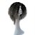 halpa Synteettiset trendikkäät peruukit-Synthetic Wig Curly Asymmetrical Wig Short Medium Length Grey Synthetic Hair Women&#039;s Natural Hairline African American Wig Gray