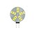 お買い得  LEDバイピンライト-５個 2.5 W ＬＥＤ２本ピン電球 220 lm G4 15 LEDビーズ SMD 5630 温白色 ホワイト 12 V