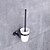 abordables Porte-brosse WC-Porte Brosse de Toilette Moderne contemporain Métal 1 pièce - Bain d&#039;hôtel Montage mural
