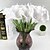 olcso Művirág-10db pu európai asztali virág 36,5cm/14&quot;