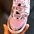 preiswerte Mädchenschuhe-Mädchen Schuhe Tüll Kunstleder Frühling Sommer Herbst Leuchtende LED-Schuhe Sneakers Walking Niedriger Absatz Runde Zehe Klettverschluss