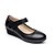cheap Women&#039;s Heels-Women&#039;s Heels Wedge Heels Office &amp; Career Magic Tape Wedge Heel Round Toe Formal Shoes Leather Black White