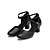 olcso Báli cipők és modern tánccipők-Női Modern cipők Szintetikus Magassarkúk Cakkos Vaskosabb sarok Személyre szabható Dance Shoes Fekete / Professzionális