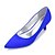 cheap Wedding Shoes-Women&#039;s Wedding Shoes Kitten Heel / Cone Heel / Low Heel Pointed Toe Satin Comfort / Basic Pump Spring / Summer Blue / Champagne / Ivory / Party &amp; Evening / EU42