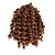 levne Háčkované vlasy-Háčky na vlasy Toni Curl Box copánky Tónované Umělé vlasy Krátký Copánkové vlasy 20 kořenů / balení 1pack
