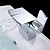 abordables Robinetteries de lavabo-Set de centre Soupape céramique 1 trou Chrome, Robinet lavabo