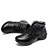 economico Sneakers da danza-Per donna Di pelle Sneakers da danza moderna Pizzo / Sided Hollow Out Sneaker Piatto Personalizzabile Nero