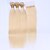 preiswerte Ein Pack Haar-Haarwebereien Brasilianisches Haar Glatt Haarverlängerungen Echthaar Haar-Einschlagfaden mit Verschluss / Mittlerer Länge