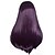 cheap Synthetic Lace Wigs-Synthetic Lace Front Wig Straight Straight Lace Front Wig Long Dark Purple Synthetic Hair Women&#039;s Natural Hairline Purple Gray Uniwigs