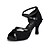 ieftine Pantofi Dans Latin-Pentru femei Pantofi de dans Pantofi Dans Latin Sandale Adidași Cataramă Toc Stilat Personalizabili Negru / Maro / Mătase / Piele / Profesional