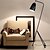 cheap Lights &amp; Lighting-Metallic / Contemporary / Artistic Creative Floor Lamp For Metal 110-120V / 220-240V White / Black