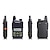 preiswerte Walkie-Talkie-Baofeng Intercom T1 Mini-Handheld Zwei-Wege-Walkie-Talkies 400-470 MHz PC-Software programmierbare Energiesparfunktion 20 Speicherkanäle 5 km-10 km mit Headsets tragbar schwarz