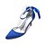 cheap Wedding Shoes-Women&#039;s Wedding Shoes Cone Heel / Low Heel / Stiletto Heel Pointed Toe Rhinestone / Bowknot / Sparkling Glitter Satin Comfort / D&#039;Orsay &amp; Two-Piece / Basic Pump Spring / Summer Black / White / Purple