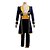 billige Film- og TV-kostymer-Prince Fairytale Prince Charming Coat Cosplay Costume Men&#039;s Women&#039;s Movie Cosplay Yellow+Blue Coat Blouse Pants Christmas Halloween Carnival / Waist Accessory / More Accessories