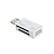 cheap Card Reader-Universal Metal USB 2.0 All In 1 Multi SD TF Memory Card Reader for PC Computer China Red