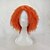cheap Costume Wigs-Synthetic Wig Cosplay Wig Afro Kinky Curly Kinky Curly Afro Wig Blonde Short Orange Synthetic Hair Women‘s Blonde hairjoy
