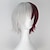 cheap Carnival Wigs-My Hero Academia / Boku No Hero Todoroki Shoto Cosplay Wigs Men&#039;s Women&#039;s 12 inch Heat Resistant Fiber Anime Wig