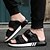 cheap Men&#039;s Sandals-Men&#039;s Comfort Shoes Canvas Summer / Fall Sandals Upstream Shoes Black / Casual / Outdoor