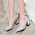 cheap Women&#039;s Heels-Women&#039;s Heels Chunky Heel Pointed Toe Comfort Novelty Wedding Dress Party &amp; Evening Glitter Red / Gold / Silver / 2-3 / EU42