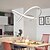 cheap Circle Design-1-Light 50 cm Matte / Bulb Included / Adjustable Pendant Light Metal Linear Painted Finishes Chic &amp; Modern 110-120V / 220-240V / Dimmable