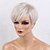 cheap Human Hair Capless Wigs-Human Hair Capless Wigs Human Hair Straight / Classic Short Hairstyles 2019 Halle Berry Hairstyles Machine Made Wig Daily