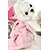 cheap Dog Clothes-Dog Vest Solid Colored Casual / Daily Winter Dog Clothes Puppy Clothes Dog Outfits Pink Costume for Girl and Boy Dog Cotton XS S M L XL