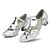 olcso Báli cipők és modern tánccipők-Női Dance Shoes Modern cipők Szandál Sportcipő Csat Tűsarok Személyre szabható Arany / Ezüst / Professzionális