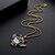 cheap Necklaces-Pendant Necklace Women&#039;s Synthetic Diamond Animal Classic Fashion Gold Necklace Jewelry for Party Gift Daily Evening Party Stage