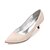 abordables Zapatos de boda-Mujer Zapatos de boda Tacón Kitten / Tacón Cono / Tacón Bajo Dedo Puntiagudo Satén Confort / Pump Básico Primavera / Verano Azul / Champaña / Marfil / Boda / Fiesta y Noche / EU42