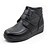 cheap Women&#039;s Boots-Women&#039;s Shoes PU Winter Comfort Boots For Casual Black