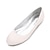 cheap Wedding Shoes-Women&#039;s Wedding Shoes Valentines Gifts Party Dress Party &amp; Evening Wedding Flats Bridal Shoes Bridesmaid Shoes Flat Heel Round Toe Comfort Ballerina Satin Silver Black White