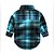 cheap Sets-Toddler Boys&#039; Check Plaid Long Sleeve Clothing Set Blue